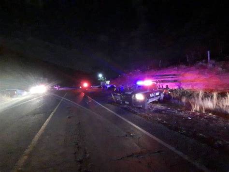 ¡volcadura De Automóvil En Aguascalientes Dejó 1 Muerto Y 4 Lesionados