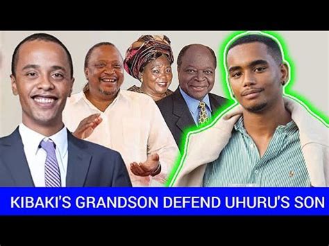 Kibaki S Grandson Questions Ruto As He Defends Uhuru S Son Jomo