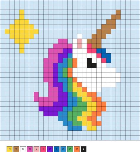 Unicorn Perler Beads 30 Free Patterns Diy Candy