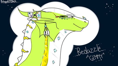 Bedazzle the Rainwing by Meapyblossom on DeviantArt