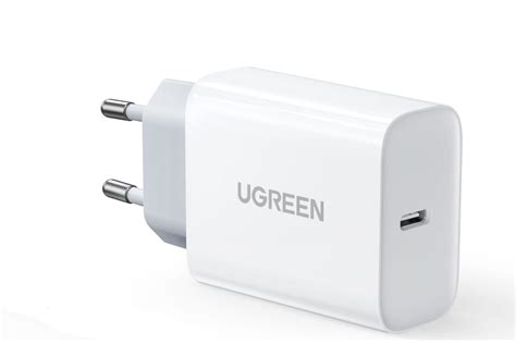 Сетевое зарядное устройство Ugreen Cd127 Pd 30w Usb C Wall Charger Eu цвет белый 70161