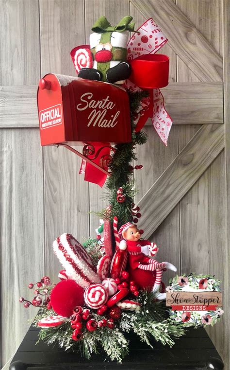 Santa Mailbox Home Décor | Christmas decor diy, Christmas decorations ...