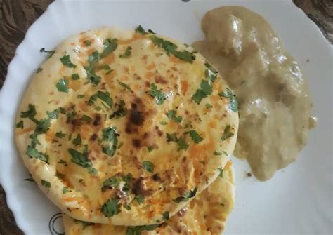 Kulcha With Chicken Korma Recipe By Fasna Razal Cookpad