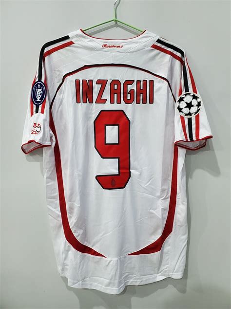 Vintage Filippo Inzaghi Jersey Ac Milan Jersey Etsy