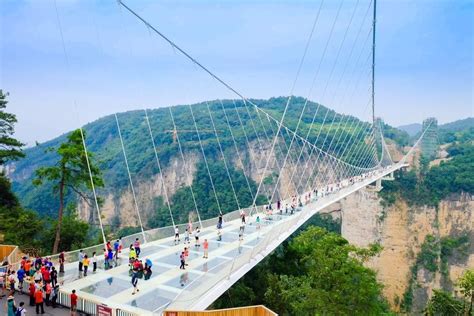 Zhangjiajie Grand Canyon Skywalk Is The Longest And Highest Glass