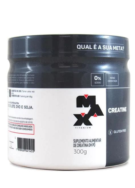 Creatina 300gr Max Titanium Droga Raia