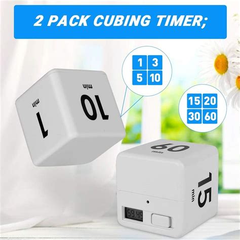 Sensor De Gravidade Temporizador Flip Timer Peso Leve Cubo Responsivo