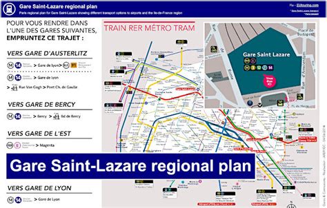 How to get to Gare Saint-Lazare in Paris using public transport