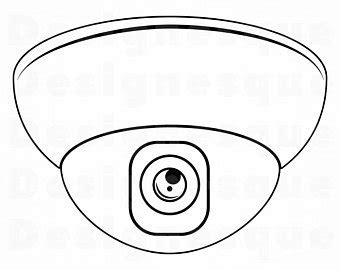 Security Camera Drawing | Free download on ClipArtMag