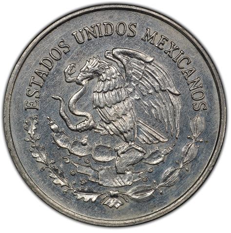 50 Pesos Pattern No Braille Copper Nickel México Numista