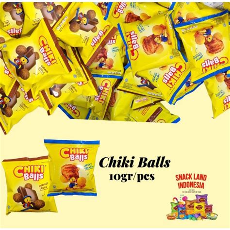 Jual Chiki Balls Rasa Coklat Keju Atau Ayam 10 Gr Shopee Indonesia