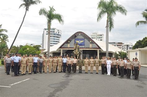 Egcemc Muestra A Visitantes De La Fuerza Armada De La Hermana Rep Blica