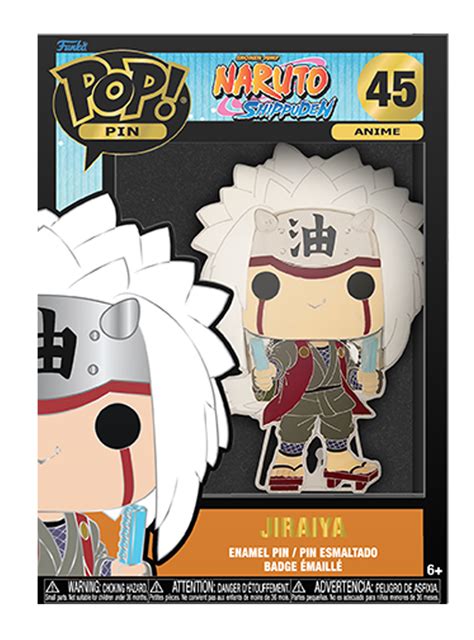 Jiraiya 4 Pop Enamel Pin At Mighty Ape NZ