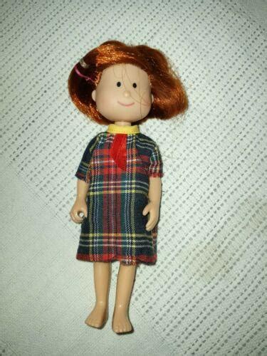 Eden Madeline And Friends 8 Poseable Doll Madeline In Plaid Dress 3782314581