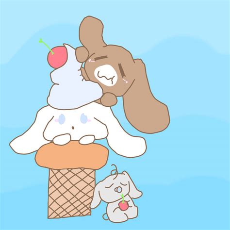 cinnamoroll ice cream! by ButterandCorgis on DeviantArt