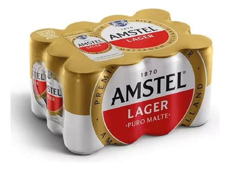 Cerveja Amstel Lata 269 Ml 12 Unidades Frete grátis