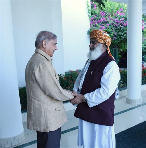 President Jui F Maulana Fazl Ur Rehman Calls On The Prime Minister