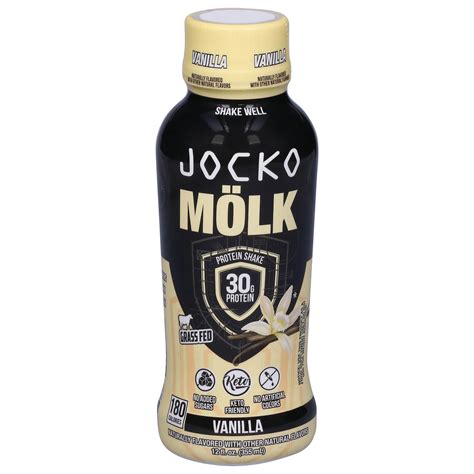 Jocko Mölk 30g Protein Shake - Vanilla - Shop Shakes & smoothies at H-E-B