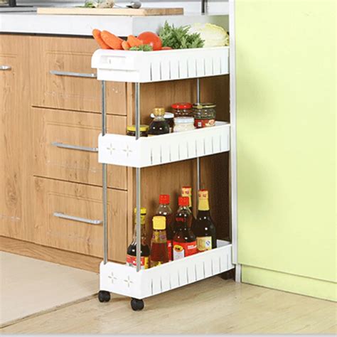 Multipurpose Shelf With Removable Kitchen Bathroom Storage Storage Rack