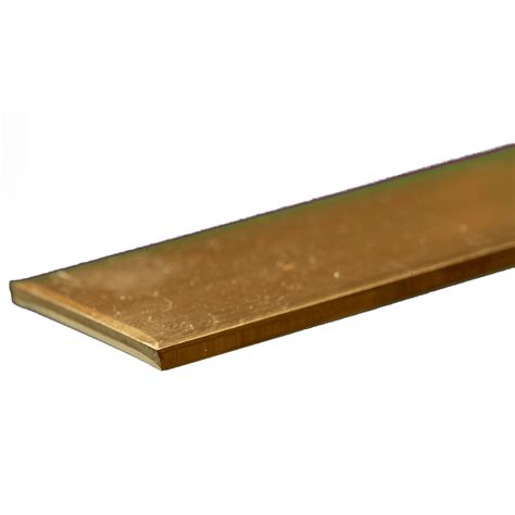 Brass Strip 0093 Thick X 1 Wide X 12 Long 1 Piece Ksmetals