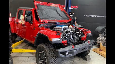 Jeep Gladiator With Demon Motor Youtube