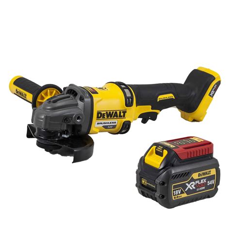 Dewalt V Xr Flexvolt Dcg Cordless Brushless Mm Angle Grinder