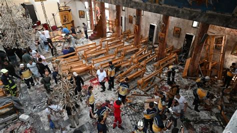 syria death toll rises    damascus church suicide bombing