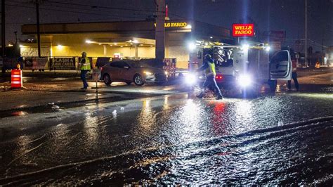 For The Second Time In Weeks, The Las Vegas Strip Floods Due To The ...