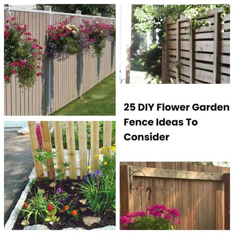 25 DIY Flower Garden Fence Ideas To Consider | SharonSable