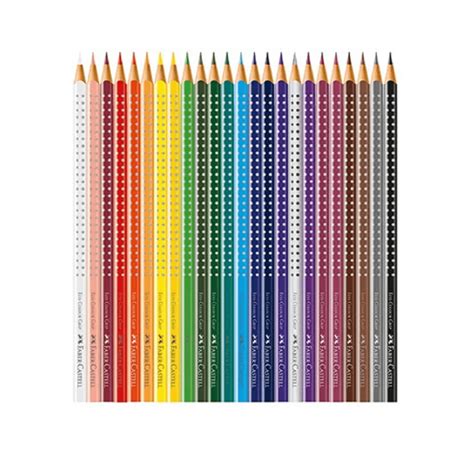 Faber Castell Lápis De Cor Grip Lata 24 Cores Mundo do Estudante