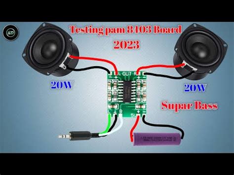 Make A Audio Amplifier Using Pam Ic Board Testing Of Audio