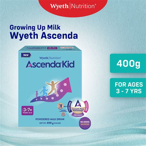 Wyeth Nutrition® Ascenda® Kid 3 Milk Drink For Children 3 Years Old