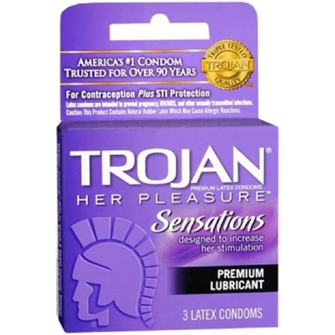 Trojan Her Pleasure Sensations Pack Groove