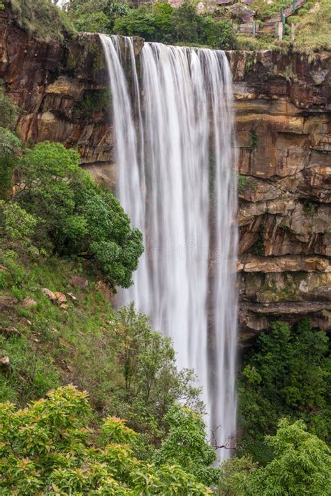 Seven Sisters Waterfalls Near the Town of Cherrapunjee in Meghalaya Stock Photo - Image of arial ...