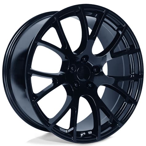 22 Performance Replicas Wheels PR161 Gloss Black Rims OEC131 3