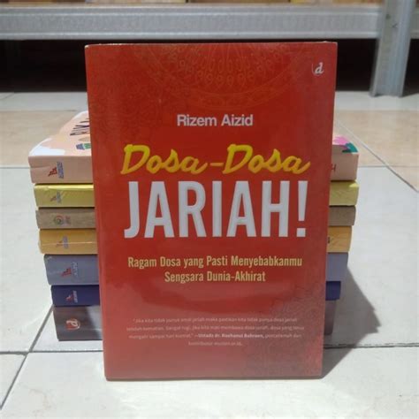 Jual Buku Bacaan Islami Dosa Dosa Jariah Motivasi Islam Bacaan