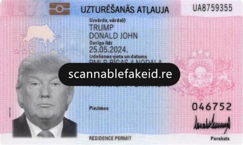 Fake Latvia Residence Permit Card Buy Scannable Fake Id Online Fake