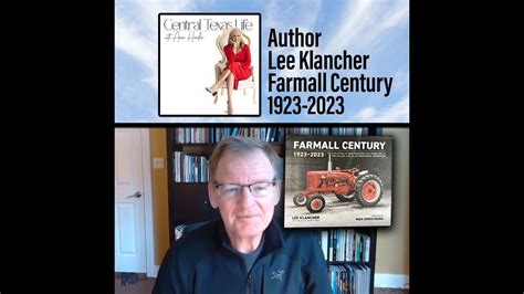 Lee Klancher Photographer And Author Farmall Century 1923 2023 YouTube