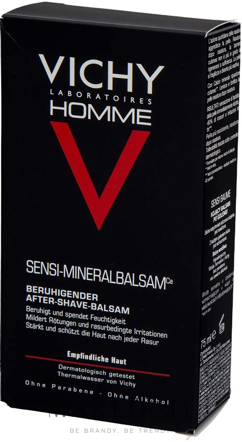 Vichy Homme Sensi Baume After Shave Balm Balsamo Dopobarba Makeup It