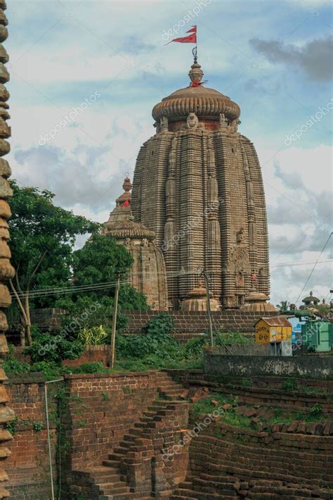 Templo Lingaraja Dedicado A Shiva Bhuvneshwar Odisha Orissa