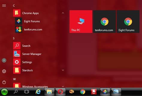 Start Menu Icons Solved - Windows 10 Forums