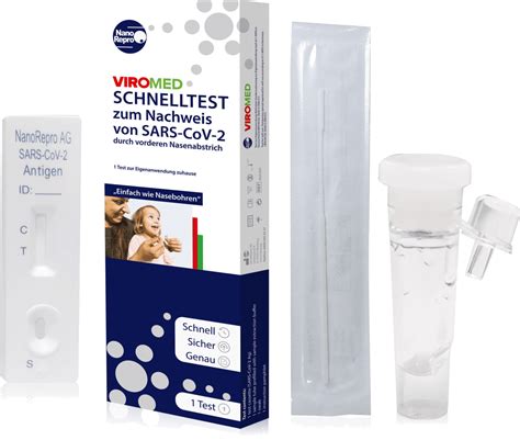 Nanorepro Corona Schnelltest Selbsttest Zum Nachweis Von Sars Cov