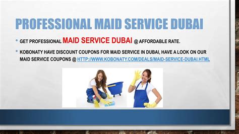 Ppt Maid Service Dubai Powerpoint Presentation Free Download Id