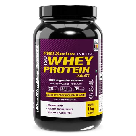 HealthyHey Nutrition Sports Pro Series Iso Real ISO Whey Protein 1 Kg