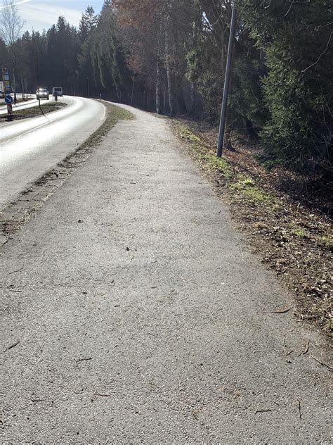 Erneuerung Der Fahrbahn Stlich Penzberg St