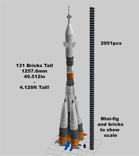 Lego Ideas Soyuz Rocket