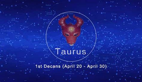 The First Decan Of Taurus Personality And Characteristics