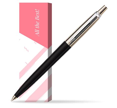 Parker Jotter Special Black Ballpoint Pen In Cover All The Best In