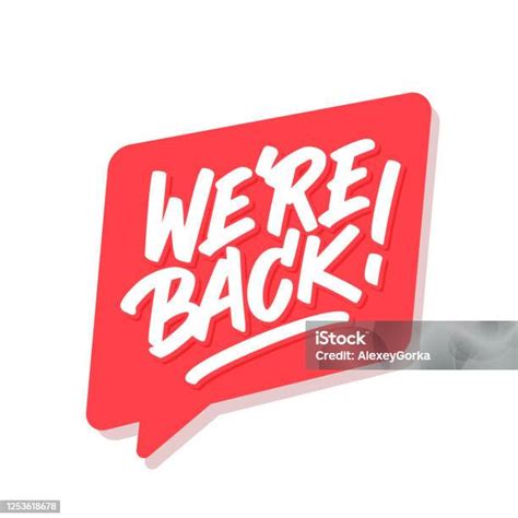 kembali huruf vektor ilustrasi stok  gambar