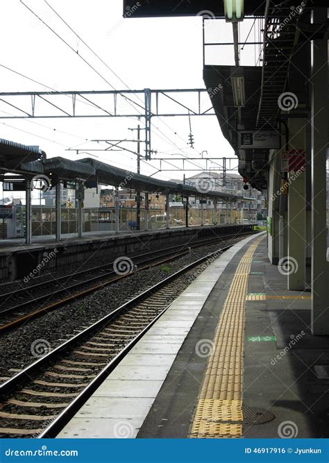 Japan Train Station editorial photo. Image of departure - 46917916